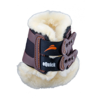 eQuick eShock Strijklappen Met Bont Bruin